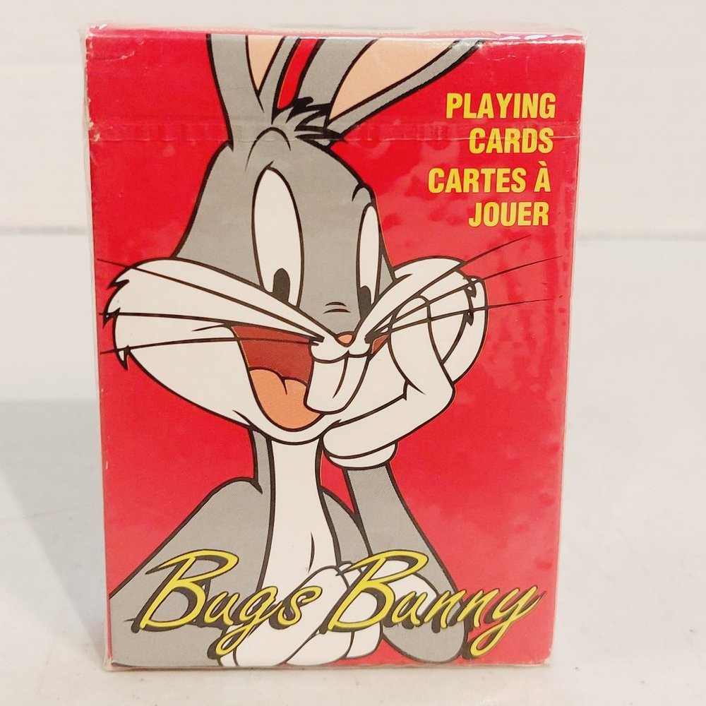 Vtg 1996 Bugs Bunny Playing Cards- new old stock